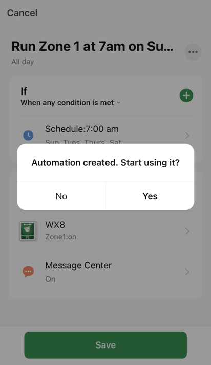 Scene screen